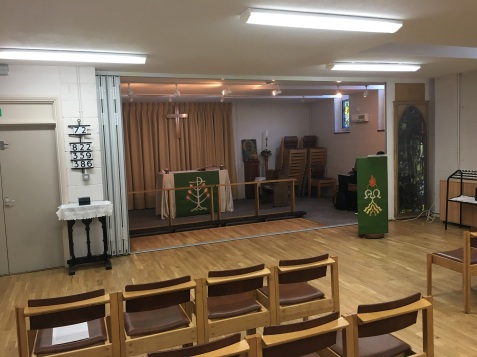 inside the church today